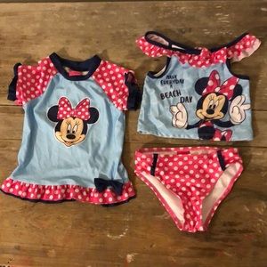 Minnie Mouse swimsuit